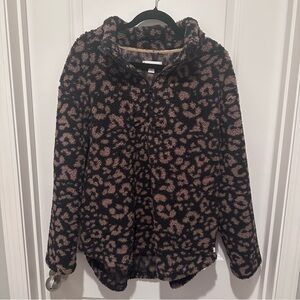 Koolaburra by UGG Black and Brown Fleece Jacket